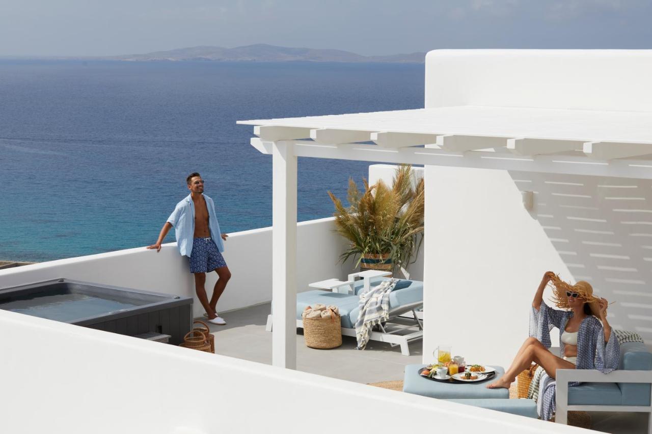 Epic Blue Mykonos Hotel Houlakia  Exterior foto